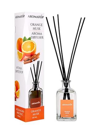 Аромаддифузор aromatop orange musk апельсин мускус 100 мл 0512