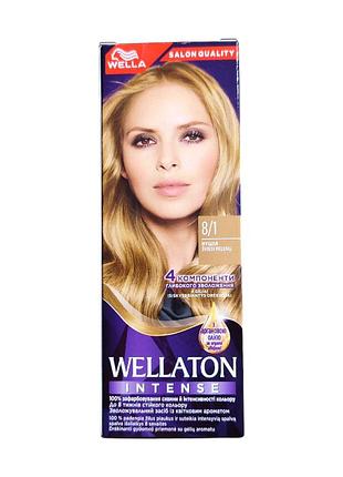 Крем-краска для волос wellaton intense 8/1 ракушка 110 мл.
