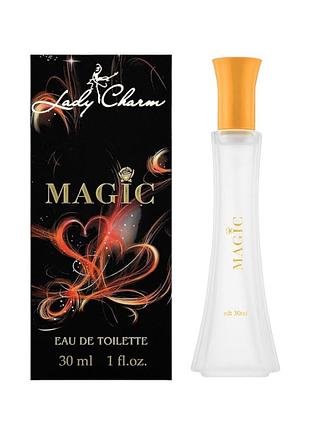 Туалетна вода жіноча lady charm magic 30 мл aroma perfume 1147