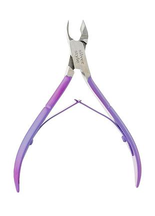 Кусачки маникюрные silver style км 906 сирень