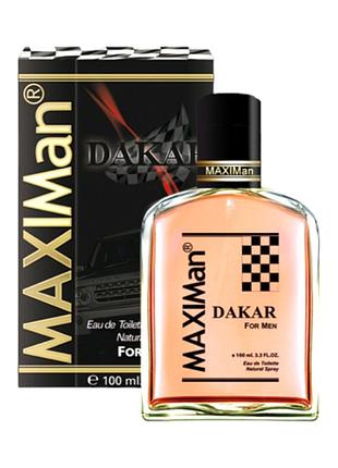 Туалетная вода мужская maximan dakar 100 мл aroma perfume 0157