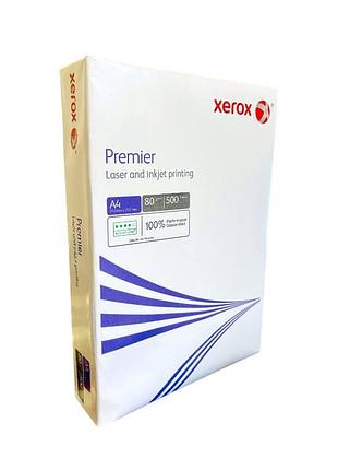 Бумага ксероксная xerox premier а 4 80 г/м2 класс а 500 листов 7204