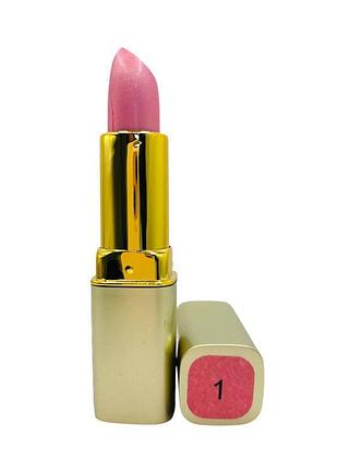 Помада для губ eva cosmetics cashmere перламутровая №01 нежно-розовая