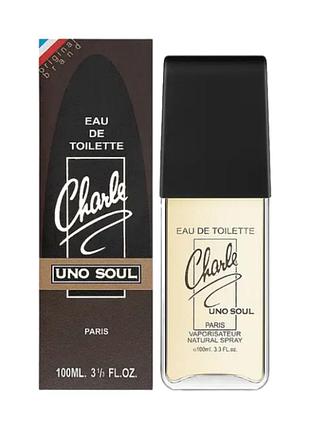 Туалетна вода чоловіча charle uno soul 100 мл ява 3811