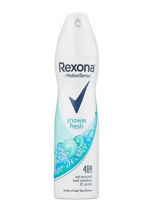 Антиперспирант аэрозоль женский rexona shower fresh 48 ч. 150 мл.