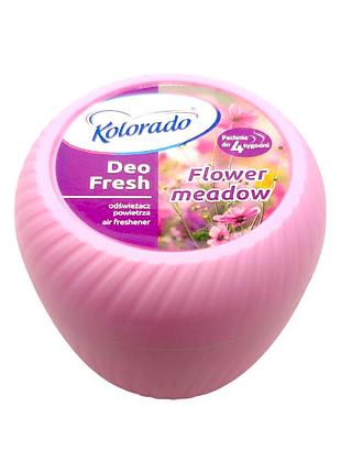 Освежитель воздуха deo fresh kolorado цветочный гелевый 150 г