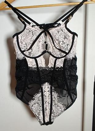 Сексуальний мереживний боді ann summers з ремінцями | m