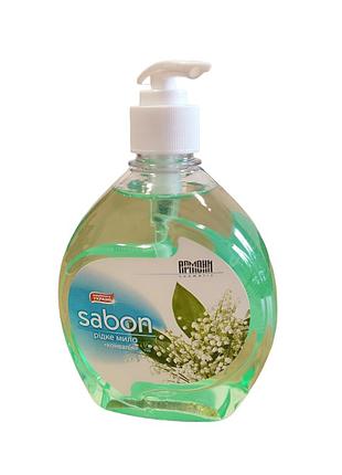 Мыло жидкое армони sabon ландыш дозатор 500 мл.