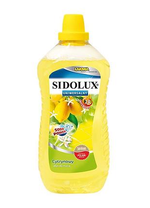 Средство для мытья пола sidolux лимон 1л. 5866