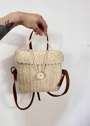 Классная новая соломенная сумочка🌿
