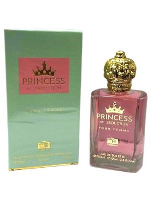Туалетна вода жіноча tri woman pricncess of seductson edt 100 мл. 0115