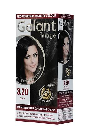 Фарба для волосся galant image 3.20 чорний