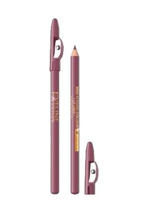 Карандаш для губ контурный eveline мах intense colour №14 9317