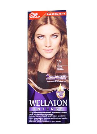 Крем-краска для волос wellaton intense 5/4 каштан 110 мл.