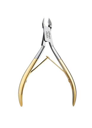 Кусачки манікюрні silver style км 902 золото на блістері 9022