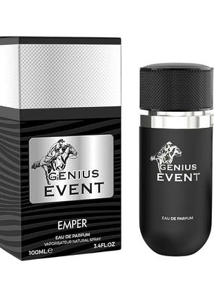 Вода парфюмированная мужская emper genius event 100 мл.