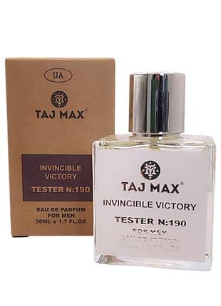 Парфюмированная вода мужская taj max 190 invincible victory 50 мл.