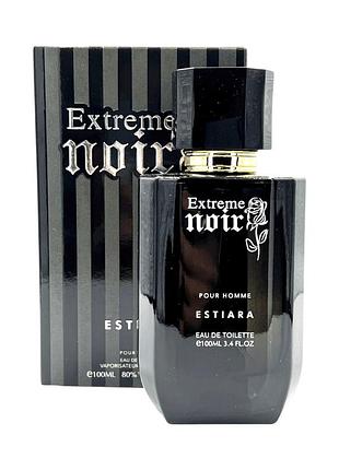 Туалетная вода мужская estiara extreme noir edt 100 мл.