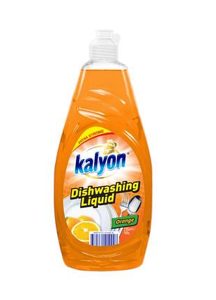 Засіб для миття посуду kalyon extra апельсин 735 мл.