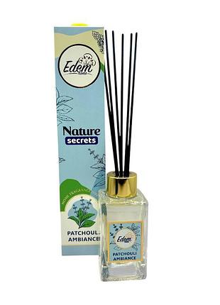 Аромодифузор з паличками edem home patchouli пачулі 90 мл.