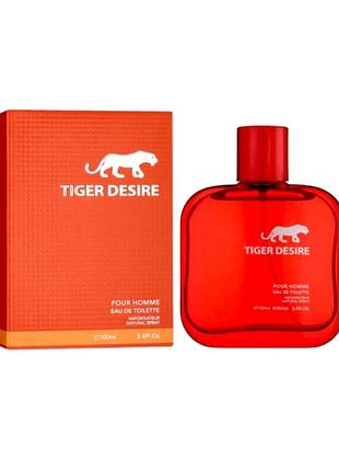 Туалетная вода мужская cosmo designs tiger desire 100 мл. уценка