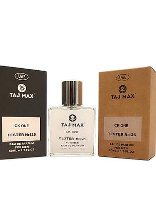 Парфюмированная вода taj max 126 ck one мужская 50 мл