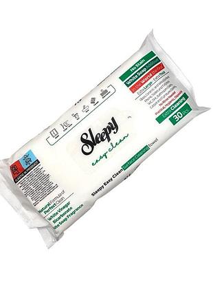 Салфетки для бытовой уборки sleepy easy clean green 30 шт. 6673
