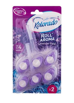 Туалетний блок kolorado roll aroma lavender field лаванда 2 х 51 г.