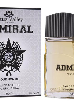 Вода туалетна чоловіча lotus valley admiral 100 мл.