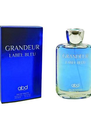 Туалетна вода чоловіча abd grandeur label bleu 100 мл.