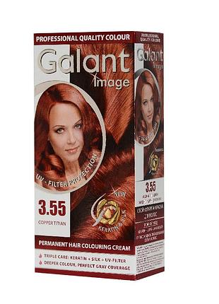 Краска для волос galant image 3.55 медный тициан