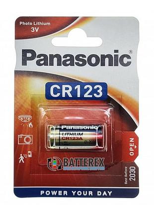 Батарейка cr-123 lithium. 3v panasonic 1 шт. планшет 7097