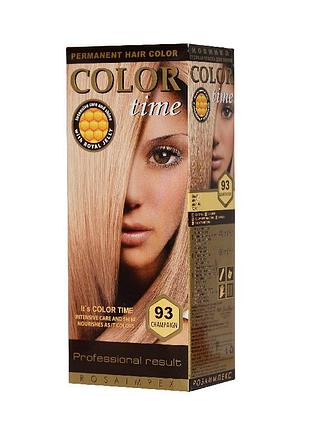 Краска для волос color time 93 шампанское