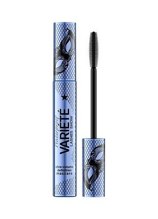 Туш для вій eveline variate lashes show чорна водостійка 10 мл 5780