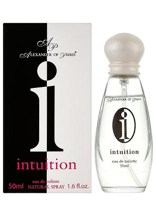 Туалетная вода женская alexander of paris intuition 50 мл