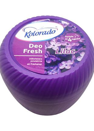 Освежитель воздуха deo fresh kolorado сирень гелевый 150 г