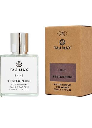 Парфюмированная вода женская taj max 069 shine 50 мл.