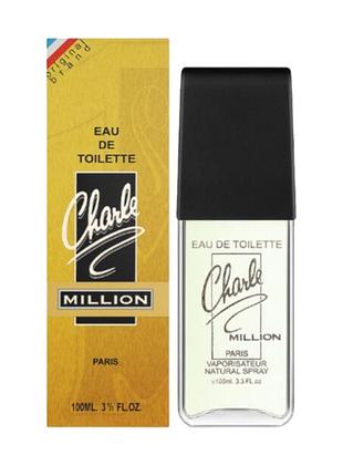 Туалетная вода мужская charle million 100 мл ява 3842