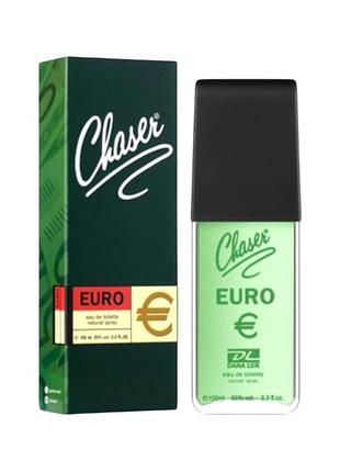 Туалетная вода мужская chaser euro 100 мл. акция