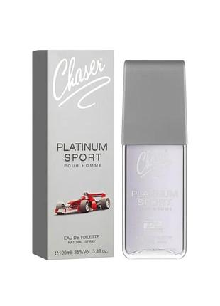 Туалетная вода мужская chaser platinum sport 100 мл. акция