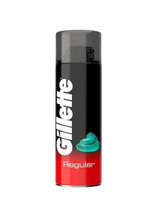 Піна для гоління gillette regular 200 мл.