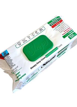 Серветки для прибирання sleepy easy clean 100 шт. 2590