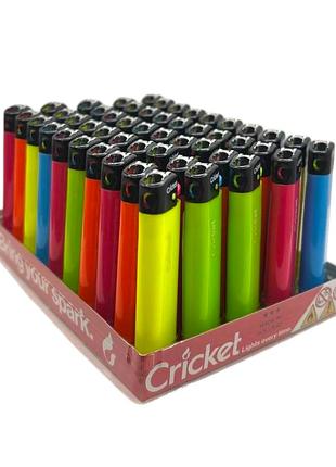 Зажигалка газовая cricket 50 шт 5303