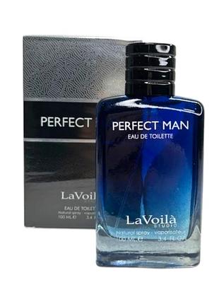 Туалетная вода мужская tri lavoila perfect man 100 мл.