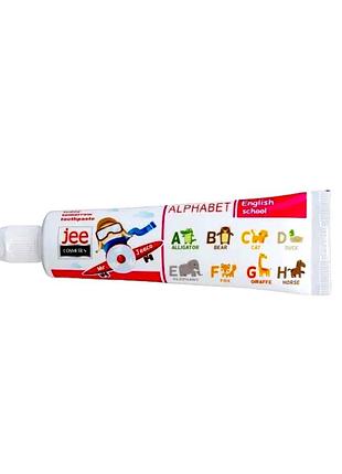 Зубная паста для детей jee cosmetics alphabet (алфавит) 50 мл.