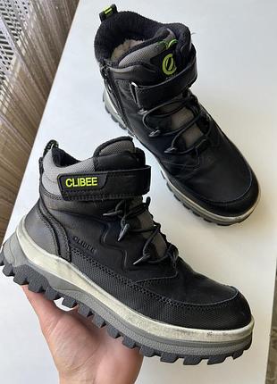 Черевики зимові clibee для хлопчика,ботинки clibee для хлопчика