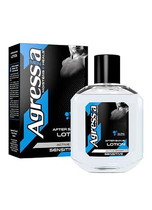 Лосьон после бритья agressia men sensitive сма083 150 мл.