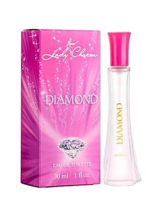 Туалетна вода жіночка lady charm diamond 30 мл aroma parfume 1154