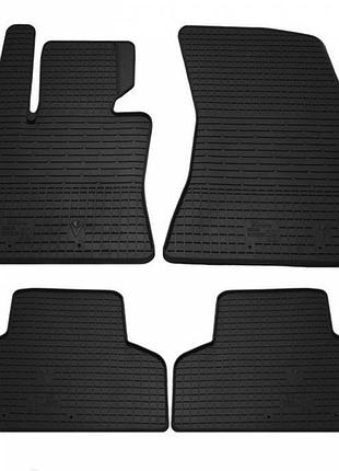 Гумові килимки в салон для bmw x5 (f15) (2013-2018) комплект з 4 штук (stingray)