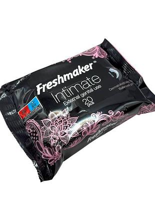 Серветки вологі freshmaker intimate 20 шт vintage 1606